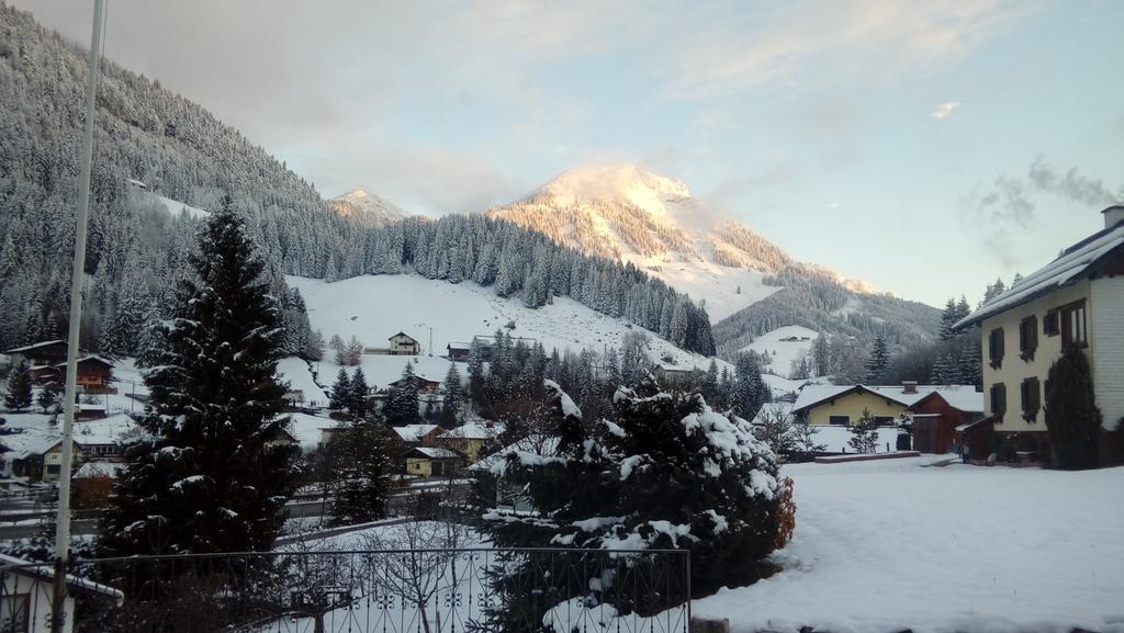 Gasthof Schönblick Hotell Rußbach am Paß Gschütt Exteriör bild